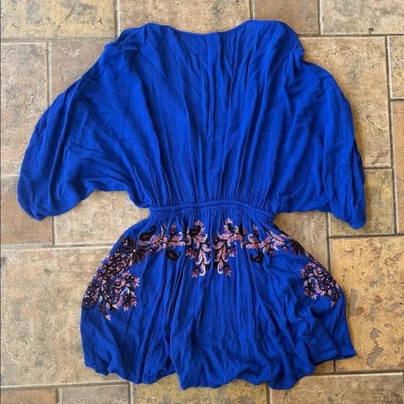 Free People Pretty Pineapple Embroidered Dress - Picture 5 of 5